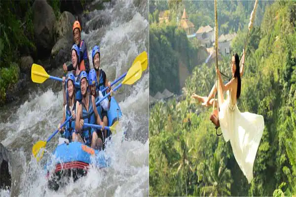 rafting swing tour